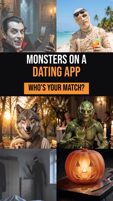 Monsters on a dating app